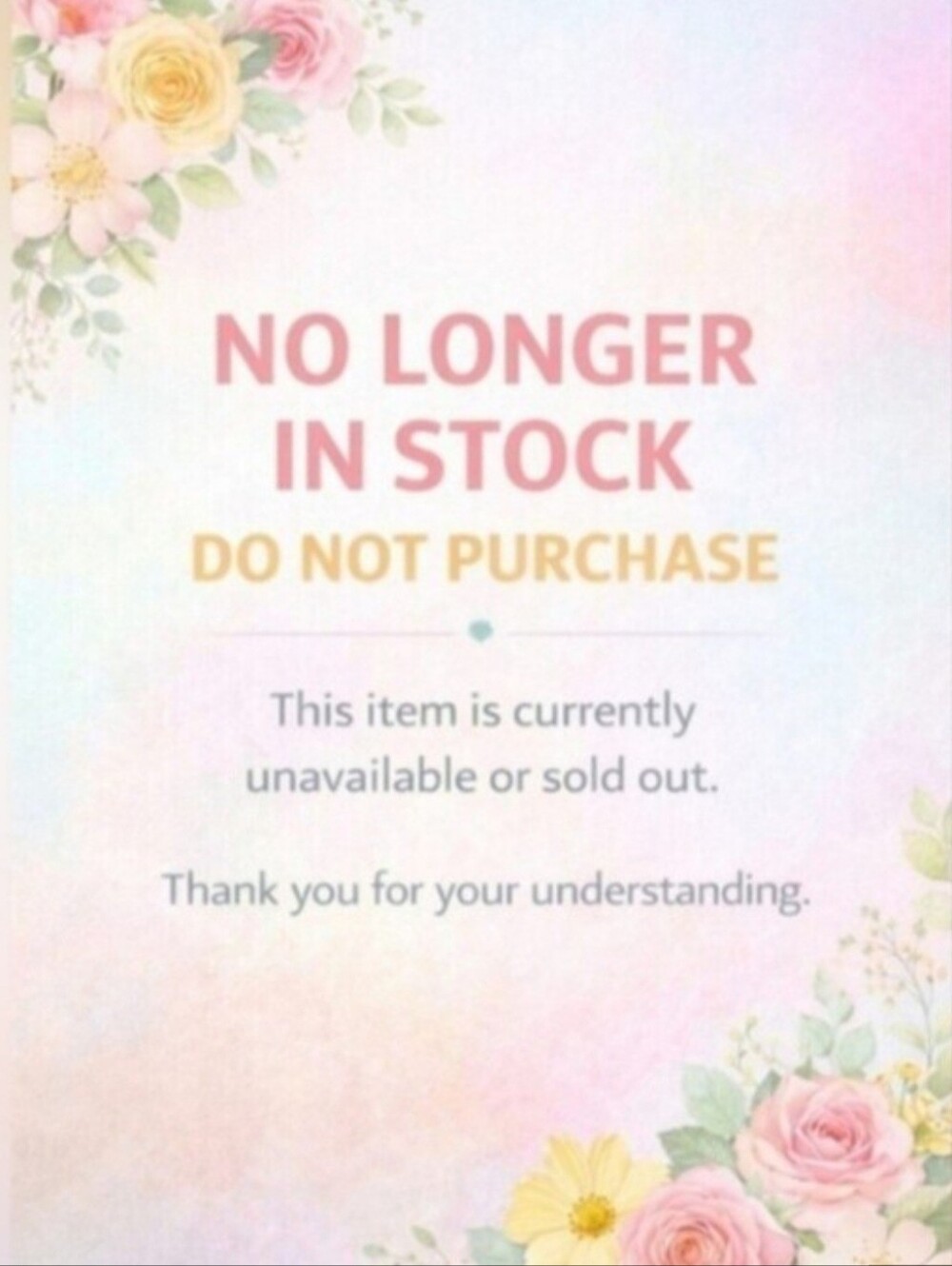 NOT FOR SALE